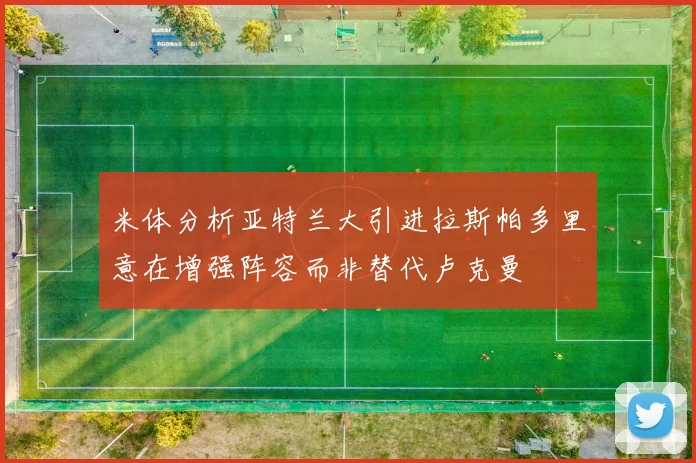 米体分析亚特兰大引进拉斯帕多里意在增强阵容而非替代卢克曼